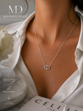 Collier signature argent