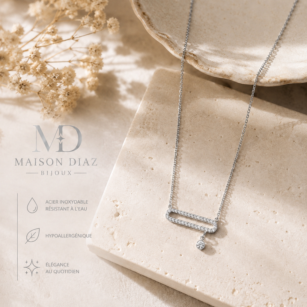 Collier prestige Argent